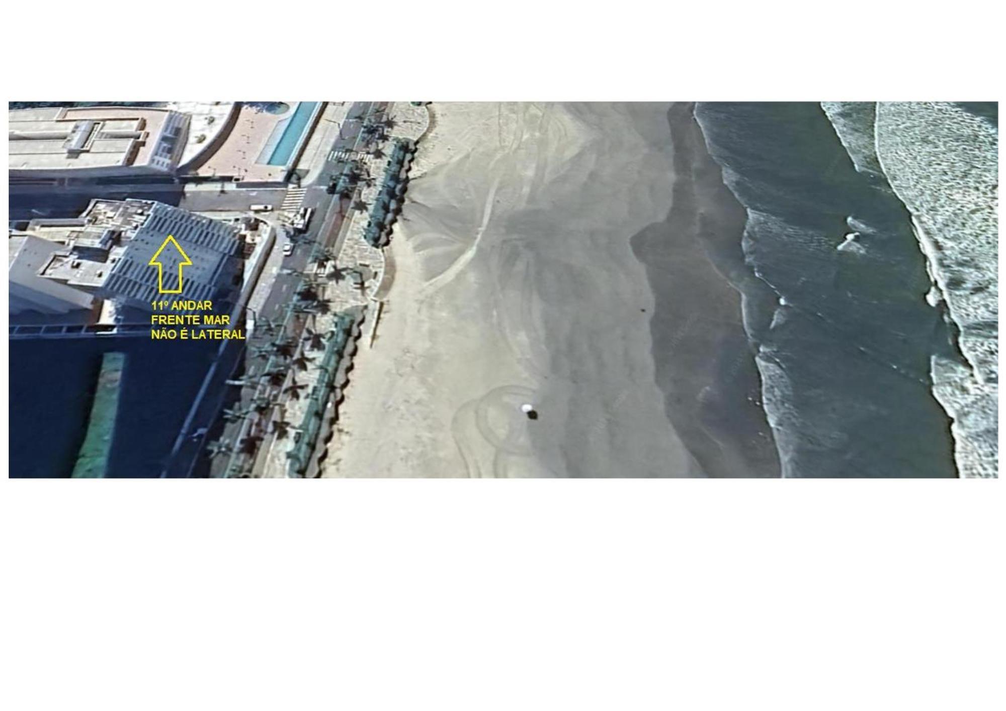 Apartamento Frente Mar Pe Na Areia 프라이아 그란데 외부 사진